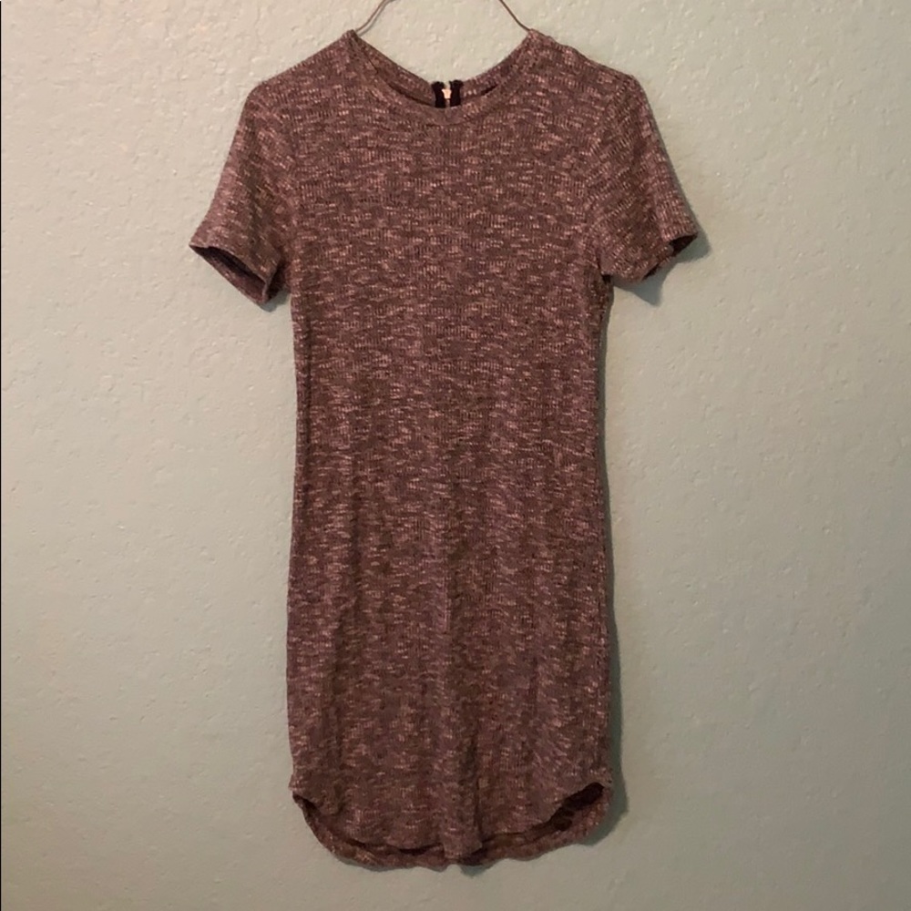 gray bodycon dress